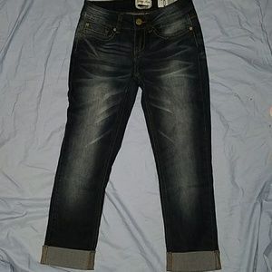 Junior denim capris " brand new"